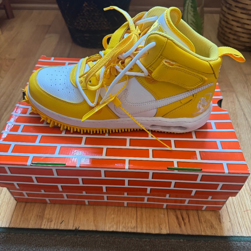 Off white Air Force ones